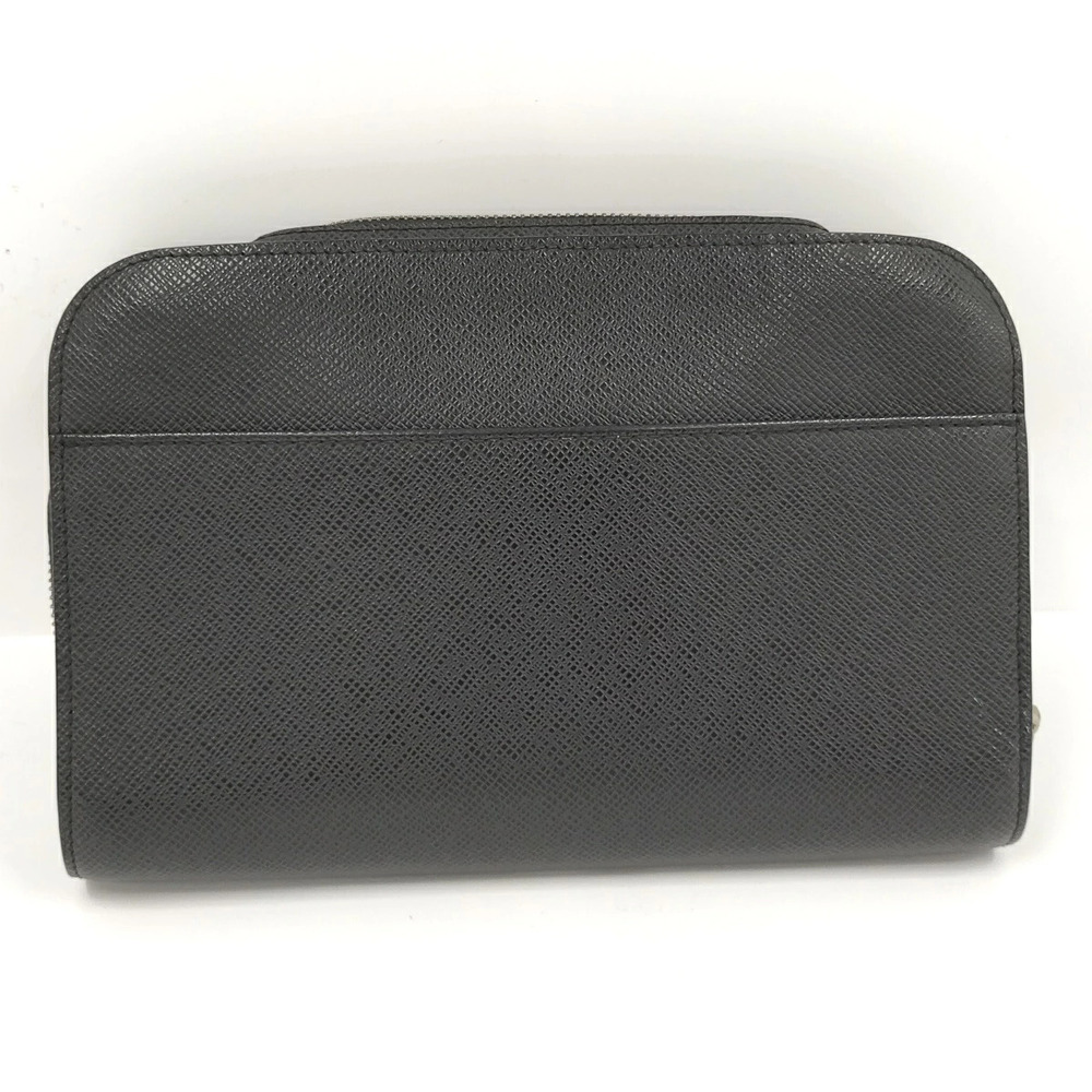 Louis Vuitton Shoulder Taiga Ardoise Baikal Bag Black